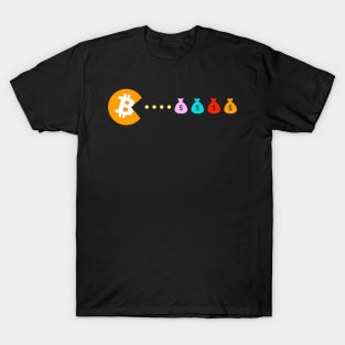 Bitcoin eats Dollar T-Shirt